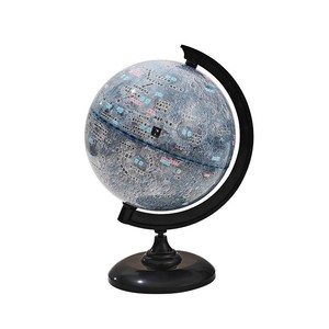 Modelo de Globo Lunar de 14 cm, Globo Lunar, Instrumento de Enseñanza Astronómica y Geográfica, para Enseñanza en Secundaria y Preparatoria - Product Image 1