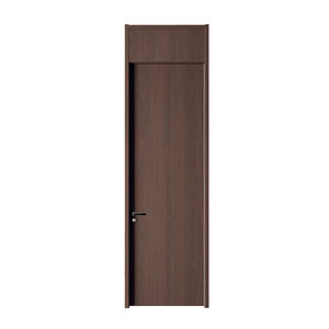 Personalización Hotel Habitación Puerta de madera Moderno Diseño de baño impermeable Puerta interna de madera para casa - Product Image 1