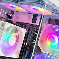 PC de jeu complet pas cher E5 2666V3 RX580, ensemble d'ordinateurs personnalisés, équipement de bureau, ordinateurs de bureau préassemblés, vente en gros, PC gamer