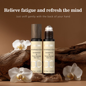 Aceite Esencial de Sándalo en Roll-on para Aromaterapia, Alivio del Estrés, Ansiedad, Mejora del Sueño y Relajación - Product Image 3