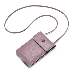New Style Cell Phone Bag Ladies Crossbody Bag Leather Wallet Mobile Phone Case For Women
