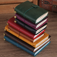 Carnet de notes en cuir pleine fleur pour le dropshipping, journal, cahier personnalisé, couverture de livre en cuir, carnet vintage