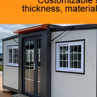 Maison préfabriquée en conteneur, aménagement personnalisé, bâtiment modulaire, certifié ISO CE, pour logements industriels