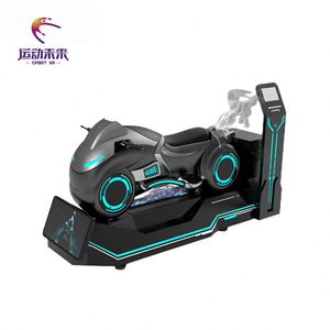 เครื่องเล่นเกมจำลองการขับขี่มอเตอร์ไซค์และรถยนต์เสมือนจริง 9 มิติ แบบอาร์เคดเรซซิ่ง - Product Image 5