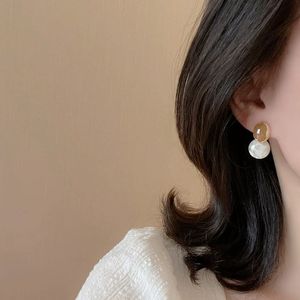 Boucles d'Oreilles Bijoux pour Femmes Coeur Cerceau Carré Géométrie Émail et Opale Autres Boucles d'Oreilles de Mode Nouveau Designer Boucles d'Oreilles pour Femmes - Product Image 6