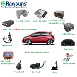 ชุดแปลงมอเตอร์รถยนต์ไฟฟ้า 20KW - 60KW 45KW - 120KW สำหรับรถยนต์รุ่น A00 A0 คลาส B รถยนต์ขนาดกลาง-ใหญ่ SUV ชุดแปลงรถยนต์ไฟฟ้า El - Product Image 2