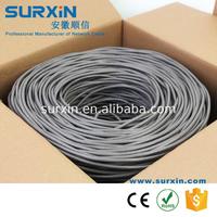 Kabel Jaringan Cat5e CCA Kabel Cat 5e Indoor/Outdoor UTP FTP SFTP Kabel Ethernet PVC/LSZH Double Jacket Kabel LAN