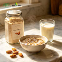 Poudre d'amande en vrac OEM, farine d'amande, poudre de protéines d'amande pour boissons, boulangerie, usine alimentaire, vente en gros