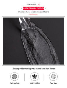 Sac à dos d'affaires pour homme personnalisé, résistant aux chocs et à l'eau, avec port de chargement USB - Product Image 5