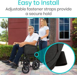 Wholesale Travel Wheelchair Accessories Pouch Wheelchair Bag Storage on Wheelchairs <b>for</b> Elderly and <b>Disabled</b> - Product Image 5