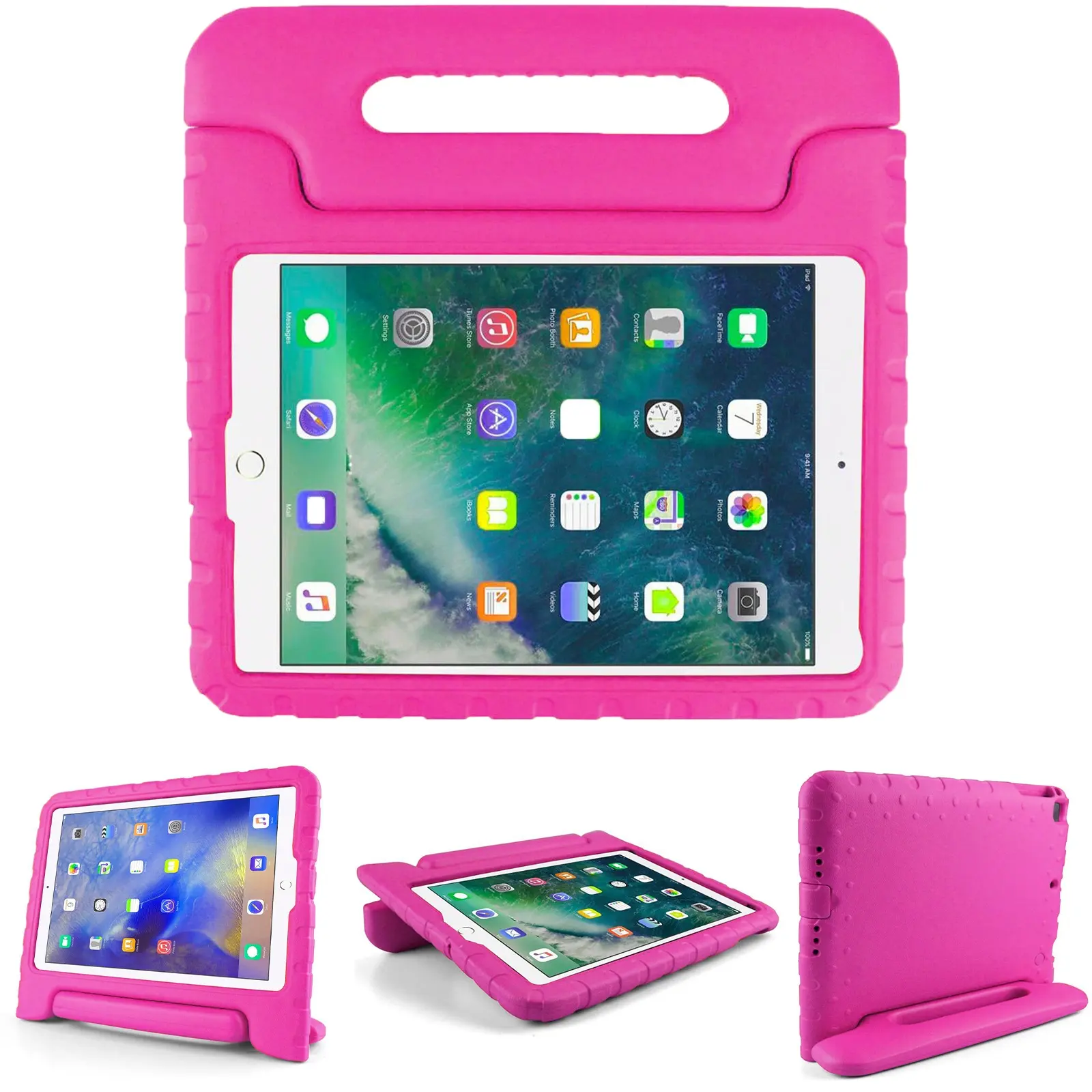 Funda de goma EVA para Ipad Air 2 de 9,7 pulgadas para niños, funda protectora resistente, ultrafina, respetuosa con el medio ambiente, a prueba de golpes, resistente, 26,8