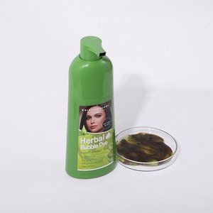 Champú Colorante para el Cabello con Aceite de Argán, Color Negro Natural Oscuro, de Acción Rápida, Marca Privada, para Hombres y Mujeres, Uso en Casa o Salón - Product Image 1