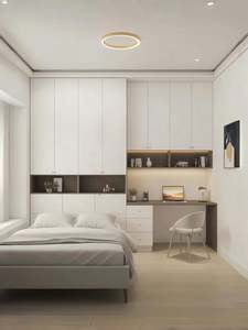 Venta caliente-Tatami Dormitorio Estudio Habitación pequeña Diseño Cama de madera maciza Armario Personalización integrada para toda la casa - Product Image 4