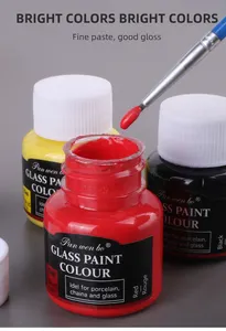 Hochwertiges Artist Pigment Studio Acrylfarbe 6 Farben 25ml Acrylfarbe Set für Acryl-Wasserfarbe Öl Gouache-Farben