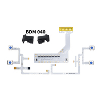 Kit de clics pour manette PS5 BDM-010-050 – Boutons d'épaule, face, D-pad, micro-interrupteurs personnalisés L2R2, kit de clics souris