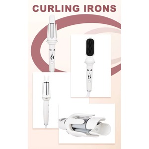 Rizador de Pelo Eléctrico Automático Multifuncional, Portátil, de Cerámica, 3 en 1, Varita Estilizadora de Ondas con Rizador Giratorio Automático - Product Image 2