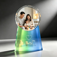 Ornements en cristal K9 personnalisés Neelpure 296316 pour la famille, les amis, les animaux de compagnie, cadeau de Noël, souvenir