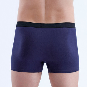 Calzoncillos <span class=keywords><strong>Boxer</strong></span> Transpirables <span class=keywords><strong>para</strong></span> <span class=keywords><strong>Hombre</strong></span>, Algodón Puro, Diseño 3D con Letras Impresas, Nueva Llegada, Venta al Por Mayor ODM - Product Image 3