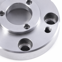 Bride personnalisée OEM en titane Gr5 Ti-6Al-4V, usinée CNC, légère, certifiée ISO/SAE, à motif de boulons personnalisé, résistante aux hautes pressions