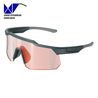 Lunettes de cyclisme photochromiques UV400 pour vélo de route, taille 146-0-133, vente chaude transfrontalière Europe & Amérique