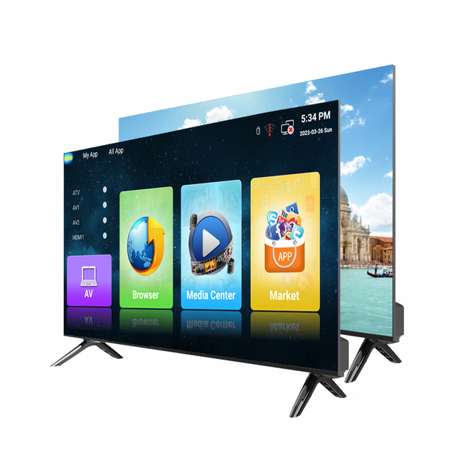 Frameless 32 55 Inch Led Tv Screen Television TV 65 Inch 4K Smart TV Android 75 Inch Smart Television Panel