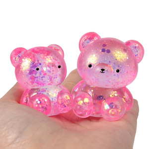 Balle anti-stress en caoutchouc thermoplastique Aurora la plus vendue, jouet souple à rebond lent, super mignon et adorable - Product Image 4