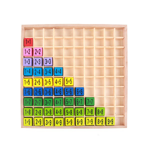 Hot Children's Educational Wooden Toys Multiplication Table for Early Mathematics Arithmetic Learning Primary School Students - Product Image 2