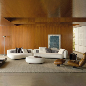 Ensemble de canapé en cuir coloré moderne  avec remplissage en éponge pour meubles de maison salon fabriqué en Chine - Product Image 6