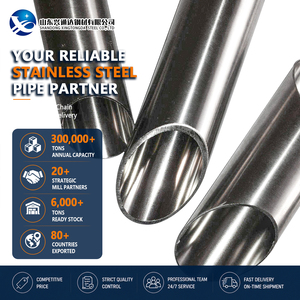 Tubería de Acero Inoxidable de Precisión con Certificación ISO 316L 321, Acabado Cepillado, 88.9 mm x 5 mm, Sch40, con Resistencia a la Corrosión - Product Image 1