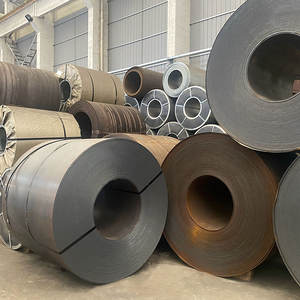 ม้วนเหล็กคาร์บอน Ss400 Q195-Q355แบบร้อนพร้อมบริการเชื่อมและตัด - Product Image 5