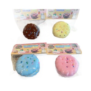 Nouveau jouet anti-stress en silicone en forme de biscuits superposés en forme de chocolat, sensation tactile réaliste, rebondissant, Zhejiang - Product Image 5
