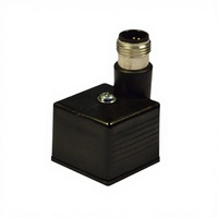 Connecteur de vanne solénoïde EB-GBN02000C-12MD Type A M12 mâle avec LED pour connexion industrielle de fluides