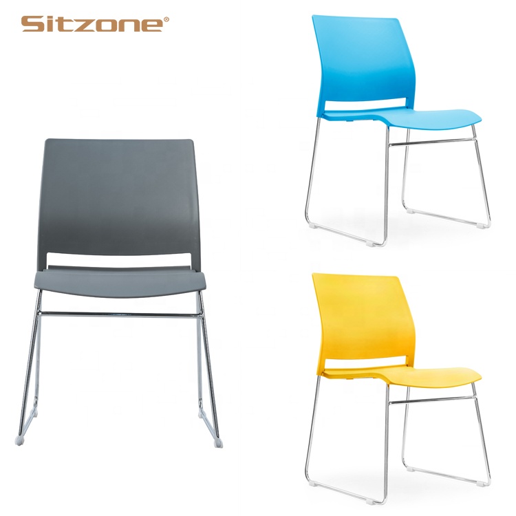 Современные пластиковые офисные стулья Foshan для встреч оптом, учебный стул для посетителей руководителя