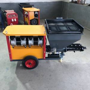Máquina pulverizadora automática de cemento, pintura, yeso, mortero, <span class=keywords><strong>cal</strong></span> y hormigón proyectado para enlucido y revestimiento de paredes - Product Image 3