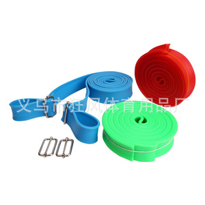 Bande de résistance Nori pour l'athlétisme, ceinture élastique de fitness de 3,8 cm de large pour l'entraînement et le remodelage corporel - Product Image 1
