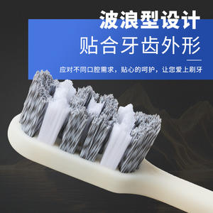 Yangzhou Men's <b>Toothbrush</b> Popular Online Medium-Hard Bristles Hard-Bristled Spiral Design Individually Packaged <b>Travel</b> Boxes - Product Image 6