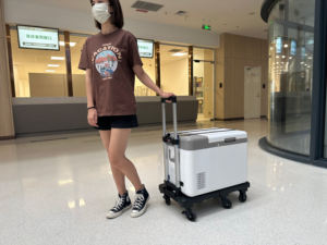 Congélateur Stirling à très basse température portable de laboratoire médical de 25 L, congélateur de laboratoire - Product Image 5