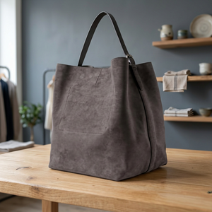 Sac à main pour femmes en cuir véritable tendance, fermeture à glissière, imperméable, léger, durable, grande capacité, de la marque BS International - Product Image 5