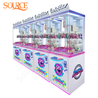 Distributeur de jouets de luxe SOURCE, machine à pinces de jeu d'arcade pour centre commercial, centre de jeux, FEC