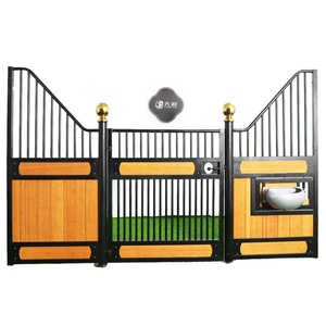 Verkaufen Sie vorgefertigte verzinkte tragbare Pferdes tall im Freien temporäre mobile Pferdes tälle mit Dach Cavalli Stalle - Product Image 4