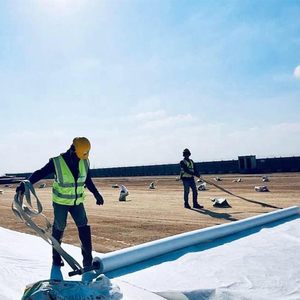 <span class=keywords><strong>Géotextile</strong></span> non tissé en PP certifié CE, 80g, 100g, 120g, longueur 50m, léger, <span class=keywords><strong>pour</strong></span> drainage, filtration et séparation - Product Image 4