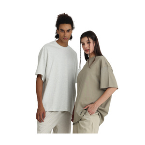 Tissu tricoté 100 % coton de haute qualité, formel, surdimensionné, avec logo brodé personnalisé sur le devant, anti-plis, respirant et écologique - Product Image 6