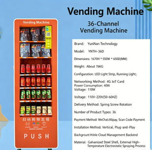 Distributeur automatique pour petites entreprises avec plusieurs options de paiement, y compris carte de <span class=keywords><strong>crédit</strong></span>, et technologie de refroidissement par compresseur - Product Image 5