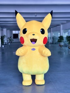 <span class=keywords><strong>Disfraz</strong></span> Inflable de <span class=keywords><strong>Pikachu</strong></span> de Calidad Comercial para Adultos Unisex, para Publicidad y Desfiles de Carnaval - Product Image 5