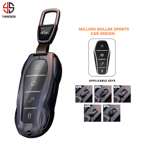Funda Protectora de Silicona y Aleación de Zinc Antiarañazos para Llave de BYD Sealion 7, Seal U, DM-i, Song Pro, Dolphin, Accesorios para Llaves - Product Image 1