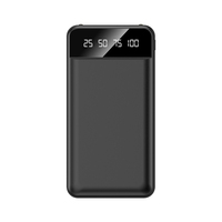 Vente chaude 20000 mah Power Banks 2a Chargeur rapide Powerbank 20000 mah 100% True Capacity Portable Slim Power Bank 20000 Mah