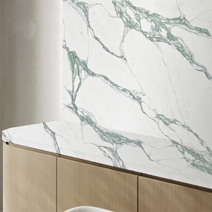 Hotselling nhân tạo <span class=keywords><strong>Quartz</strong></span> đá slab thạch anh giá màu xanh lá cây tĩnh mạch thiết kế <span class=keywords><strong>Faux</strong></span> đá tấm cho các ứng dụng nhà - Product Image 6