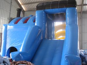 Château gonflable combiné Tête de train pour la location commerciale - Product Image 6