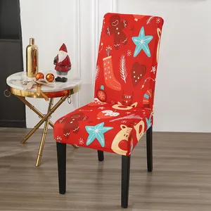 Fast Delivery Time Accept Customized Logo OEM/ODM Available Sample Christmas chair cover