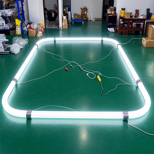 หลอดไฟ LED โค้งรูปทรงตามสั่ง แสงสว่าง 360 องศา โคมไฟอะคริลิคแบบเส้นสำหรับตกแต่งพื้นที่เชิงพาณิชย์ - Product Image 2